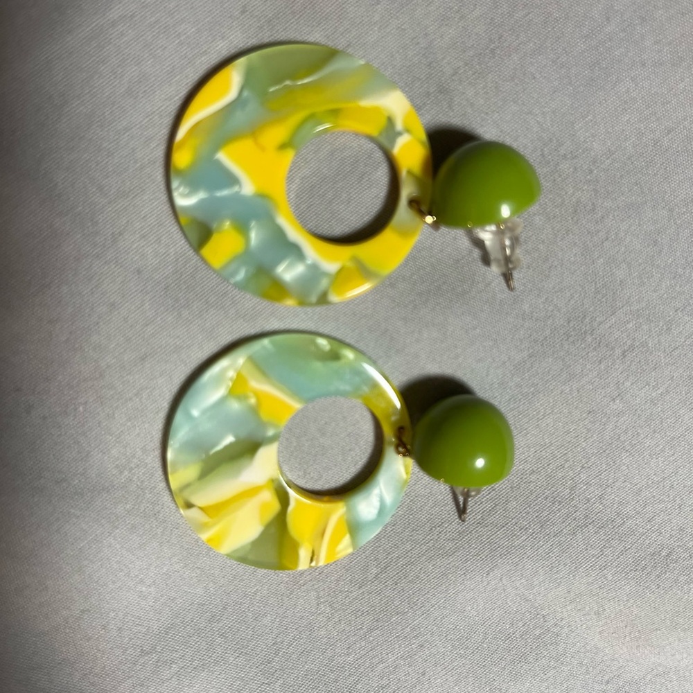 Colorful Hoop Earrings
